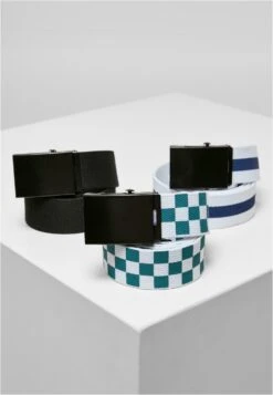 URBAN CLASSICS Trio 3 Pack - Ceinture - Black Jasper Spaceblue 29 URBAN CLASSICS Trio 3 Pack - Ceinture - Black Jasper Spaceblue -Next Soldes 6255131e900840e7b121b3fc351b6af0