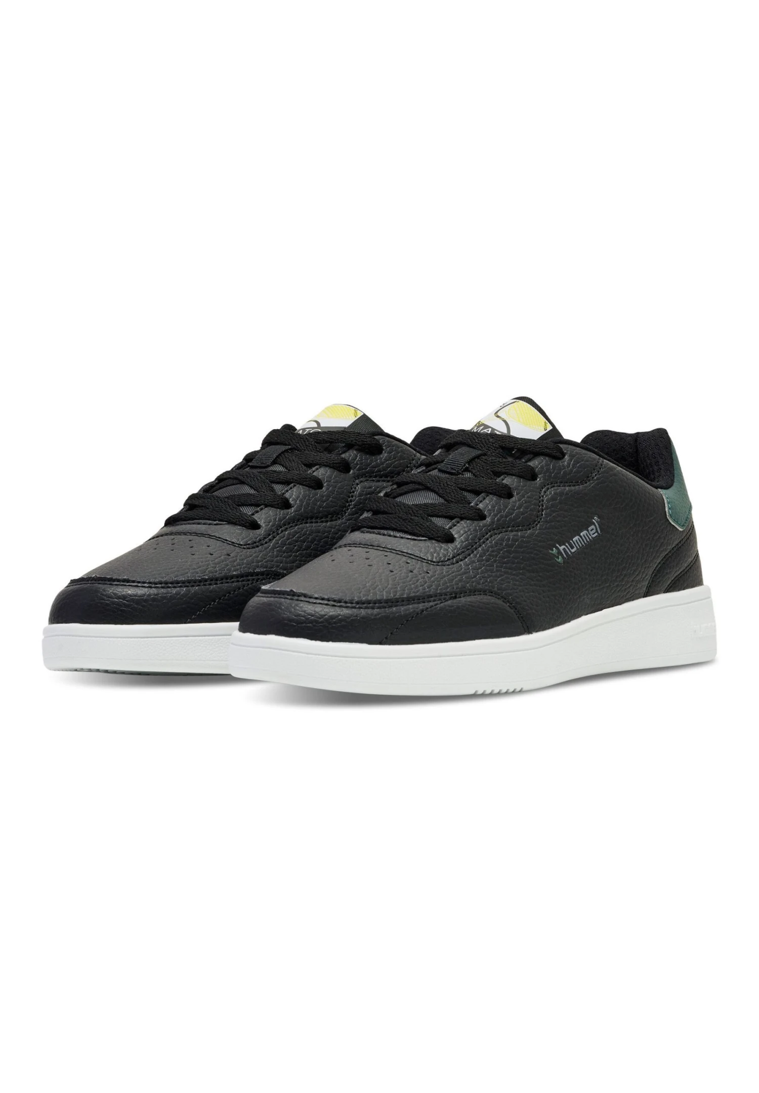 Hummel Match Point - Baskets Basses - Black Jungle/Green 4 Hummel Match Point - Baskets Basses - Black Jungle/Green – Image 2
