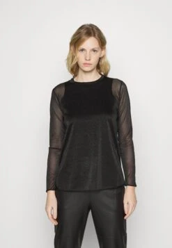 Max Mara Leisure Filly - T-Shirt À Manches Longues - Nero