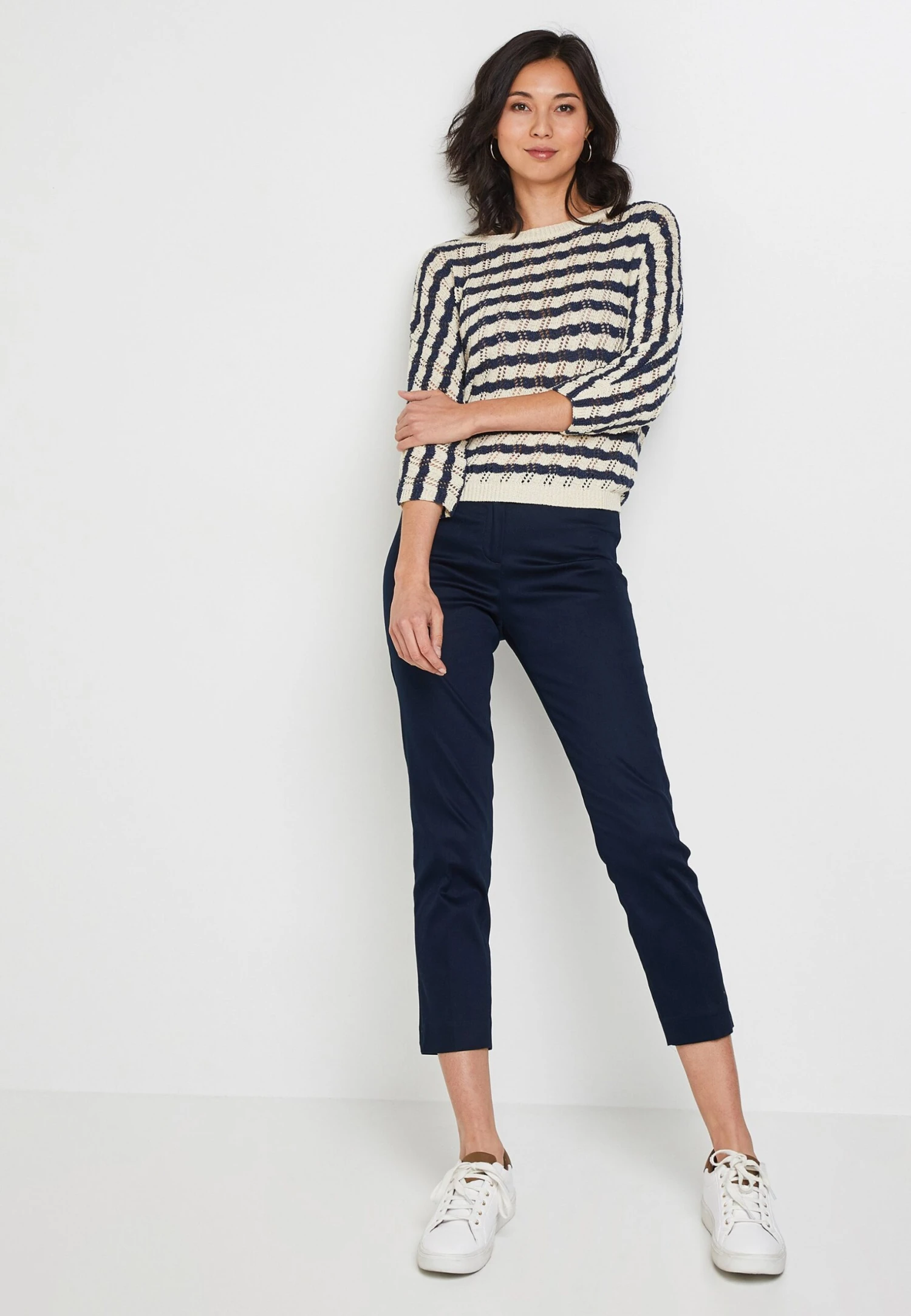 Raccourci - Pantalon Classique - Marine 4 Raccourci - Pantalon Classique - Marine – Image 2