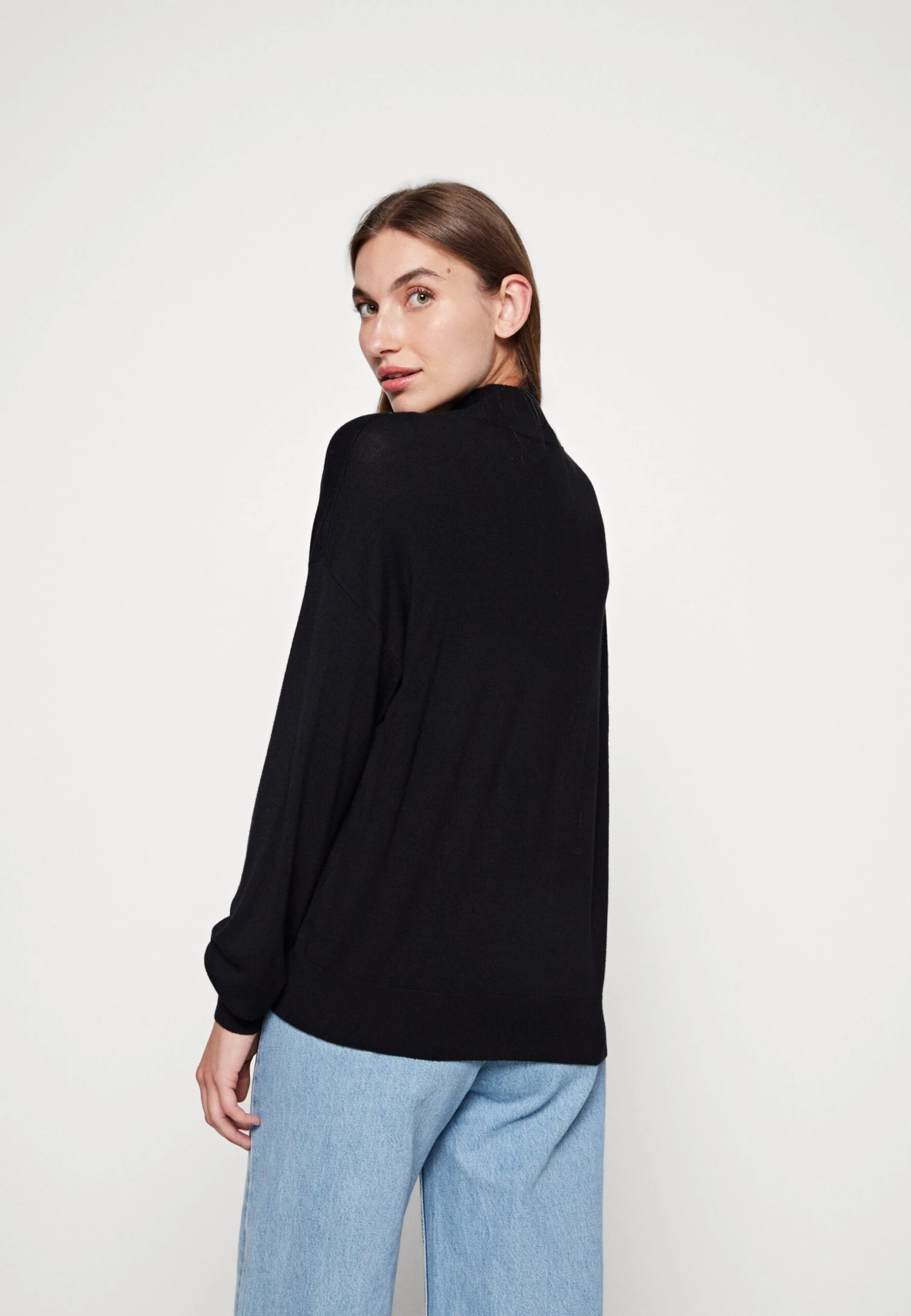 Vero Moda Vmqueenguard Highnck Xmas - Pullover - Black 5 Vero Moda Vmqueenguard Highnck Xmas - Pullover - Black – Image 3