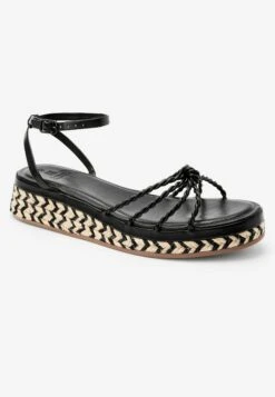 Next Forever Comfort Knot Detail Standard - Sandales Compensées - Black 8 Next Forever Comfort Knot Detail Standard - Sandales Compensées - Black -Next Soldes 632044e4ae914ca3b1964548a75443f3