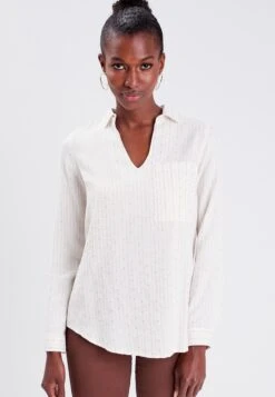 Langarm - T-Shirt À Manches Longues - Blanc