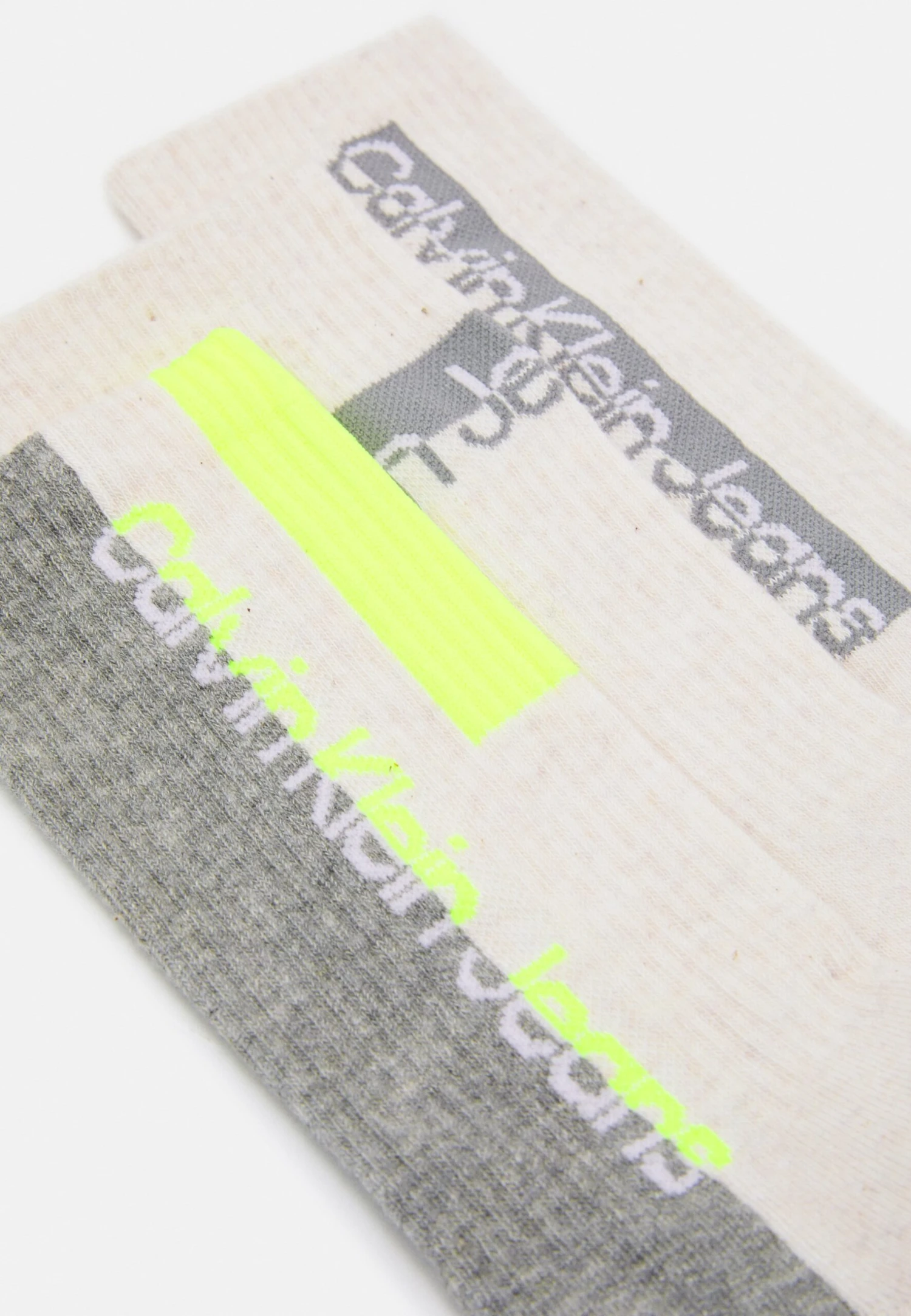 CALVIN KLEIN UNDERWEAR Women Sock Athleisure 3 Pack - Chaussettes - Oatmeal 4 CALVIN KLEIN UNDERWEAR Women Sock Athleisure 3 Pack - Chaussettes - Oatmeal – Image 2