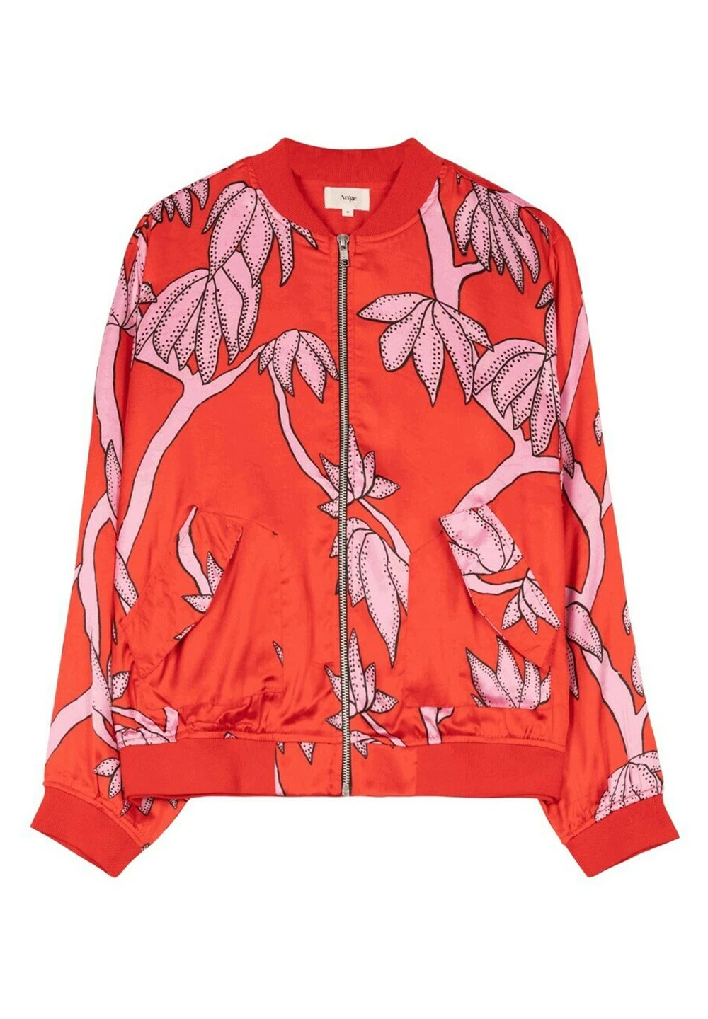 Printed And Zipped Sylvio - Blouson Bomber - Aubrey Sanguine 7 Printed And Zipped Sylvio - Blouson Bomber - Aubrey Sanguine – Image 5