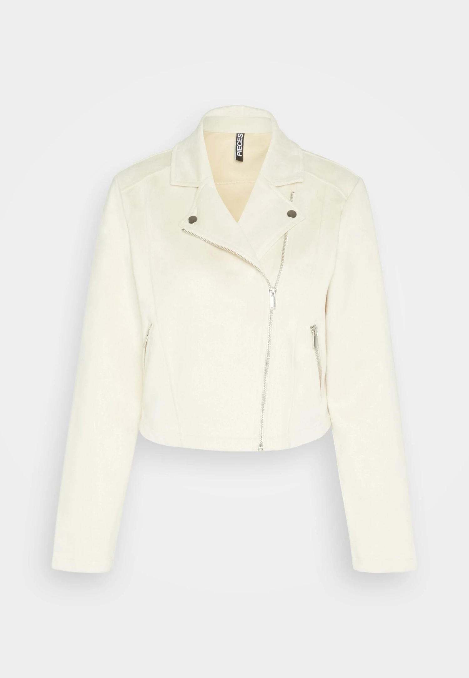 Pieces Pckamille Biker Jacket - Veste En Similicuir - Birch 7 Pieces Pckamille Biker Jacket - Veste En Similicuir - Birch – Image 5