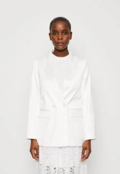 Pieces Pclibby - Manteau Court - Cloud Dancer