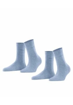 ESPRIT Basic Easy 2-Pack Uni - Chaussettes - Jeans