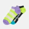 Happy Socks Stripe Beer Low Unisex 2Pack - Chaussettes - Purple/Navy 1 Happy Socks Stripe Beer Low Unisex 2Pack - Chaussettes - Purple/Navy -Next Soldes 63f06cb46a7a44d4a5e9f63fe9a568ee