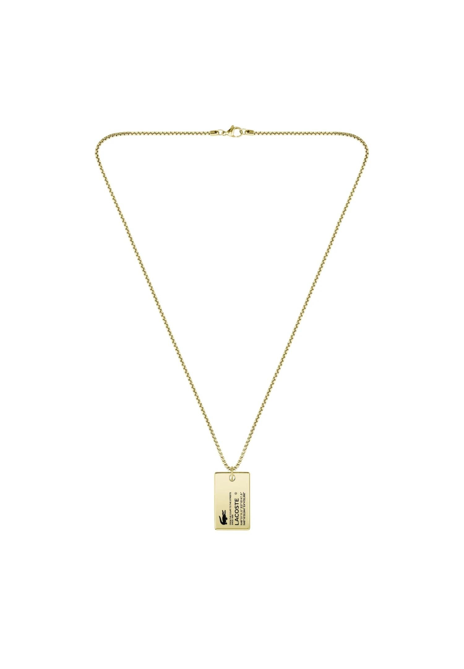 Lacoste Stencil - Collier - Gold-Coloured 4 Lacoste Stencil - Collier - Gold-Coloured – Image 2
