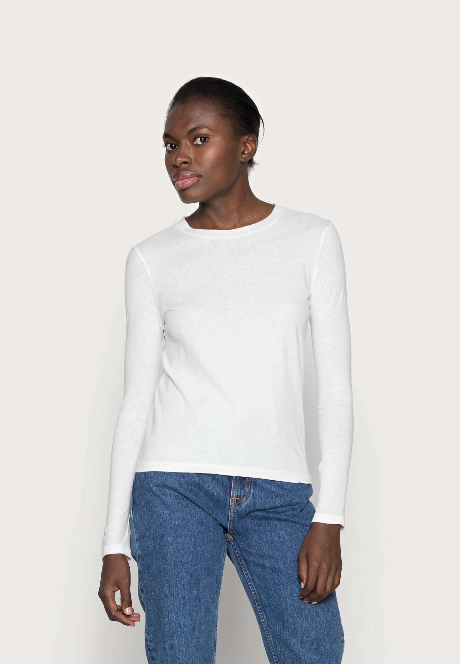 American Vintage Gamipy - T-Shirt À Manches Longues - Blanc 3 American Vintage Gamipy - T-Shirt À Manches Longues - Blanc