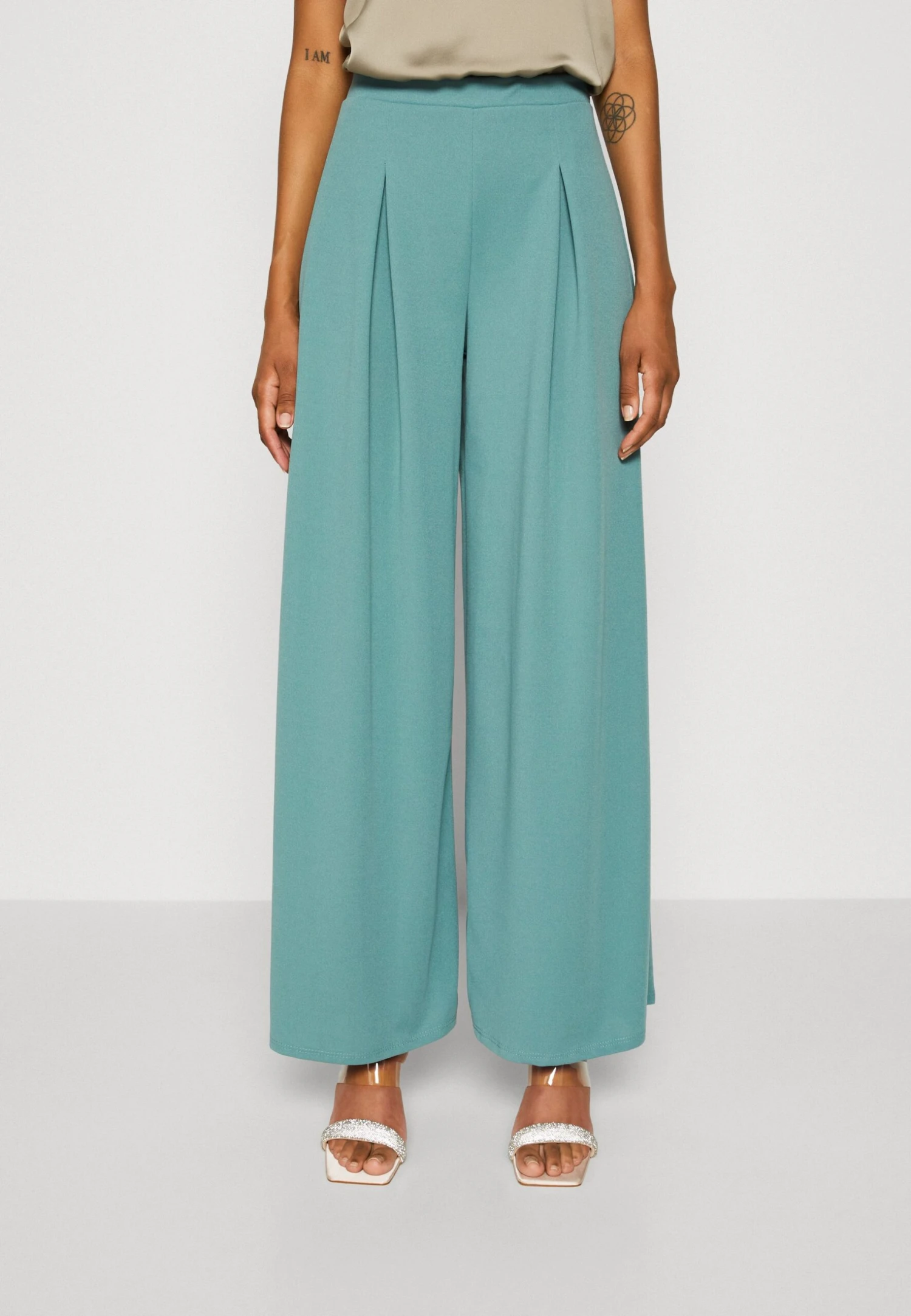 Wal G Buzz Trouser - Pantalon Classique - Sage Green 3 Wal G Buzz Trouser - Pantalon Classique - Sage Green