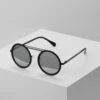 URBAN CLASSICS Chain Sunglasses - Lunettes De Soleil - Silver Mirror/Black -Next Soldes 64cad7b84fd042e19d1939a5cdd3db7a
