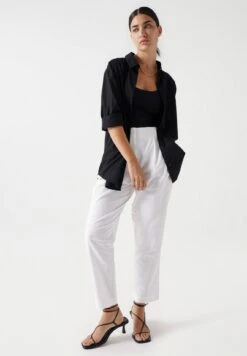 Regular Cropped - Pantalon Classique - Weiß 9 Regular Cropped - Pantalon Classique - Weiß -Next Soldes 64eea2821ef84a8e95d862f0916f4940