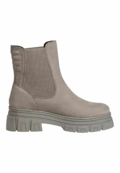 Marco Tozzi Bottines À Plateau - Grey Nubuck -Next Soldes 6517b6d868e7488aae43ef96bb87e8ca