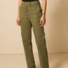 Next Utility Straight Standard - Pantalon Cargo - Khaki Green 2 Next Utility Straight Standard - Pantalon Cargo - Khaki Green -Next Soldes 6546da4beb2744d89db89177e3a88d16