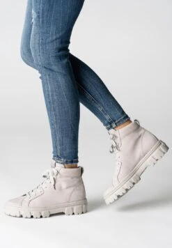 Paul Green Bottines À Plateau - Grey