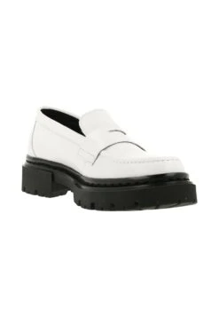 Bullboxer Mocassins - White Black -Next Soldes 6624a2f5029d4f908b2e3c86331548e9