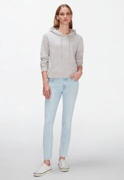 7 For All Mankind Sweat À Capuche - Grey -Next Soldes 662dd15a5b2448fda2e4c2cc22f9b06c