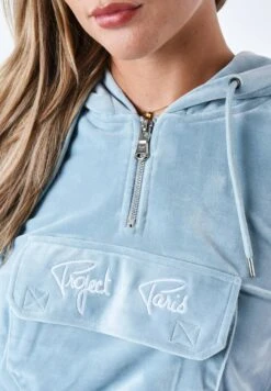 Signature - Sweat À Capuche - Bleu Gris -Next Soldes 67136933365345baad6efdf51a08ed63