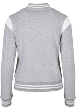 URBAN CLASSICS Sweat Zippé - Grey White -Next Soldes 67728c43ebd0432f85b52a3452060ae5