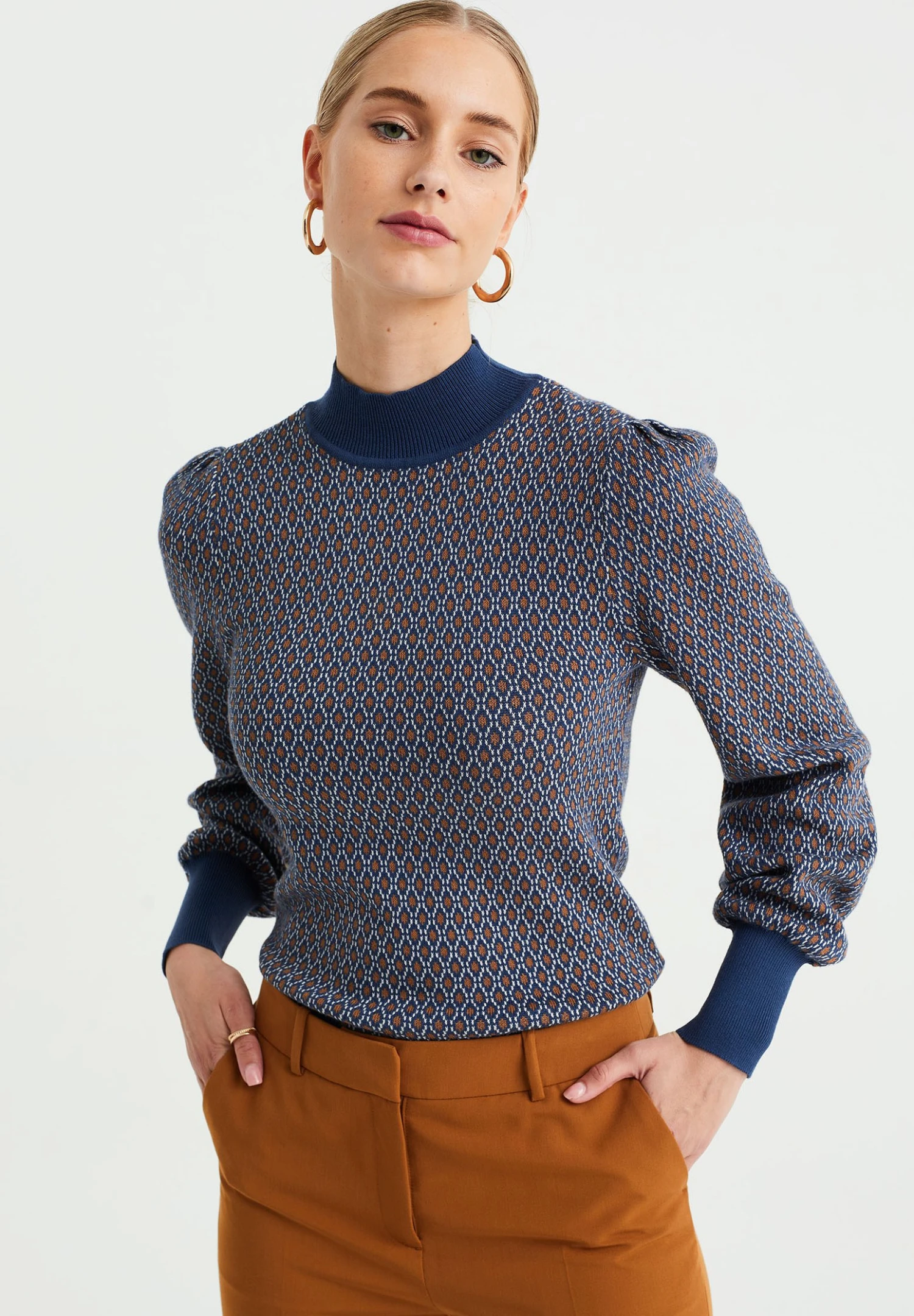 WE FASHION Pullover - Blue 3 WE FASHION Pullover - Blue