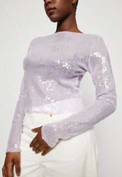 Gina Tricot Silvana - T-Shirt À Manches Longues - Orchid Hush -Next Soldes 6812bdd7605c44eeb240c89ca32fbc58