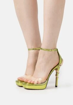 Aldo Medusa Pillow Walk - Sandales À Talons Hauts - Medium Green