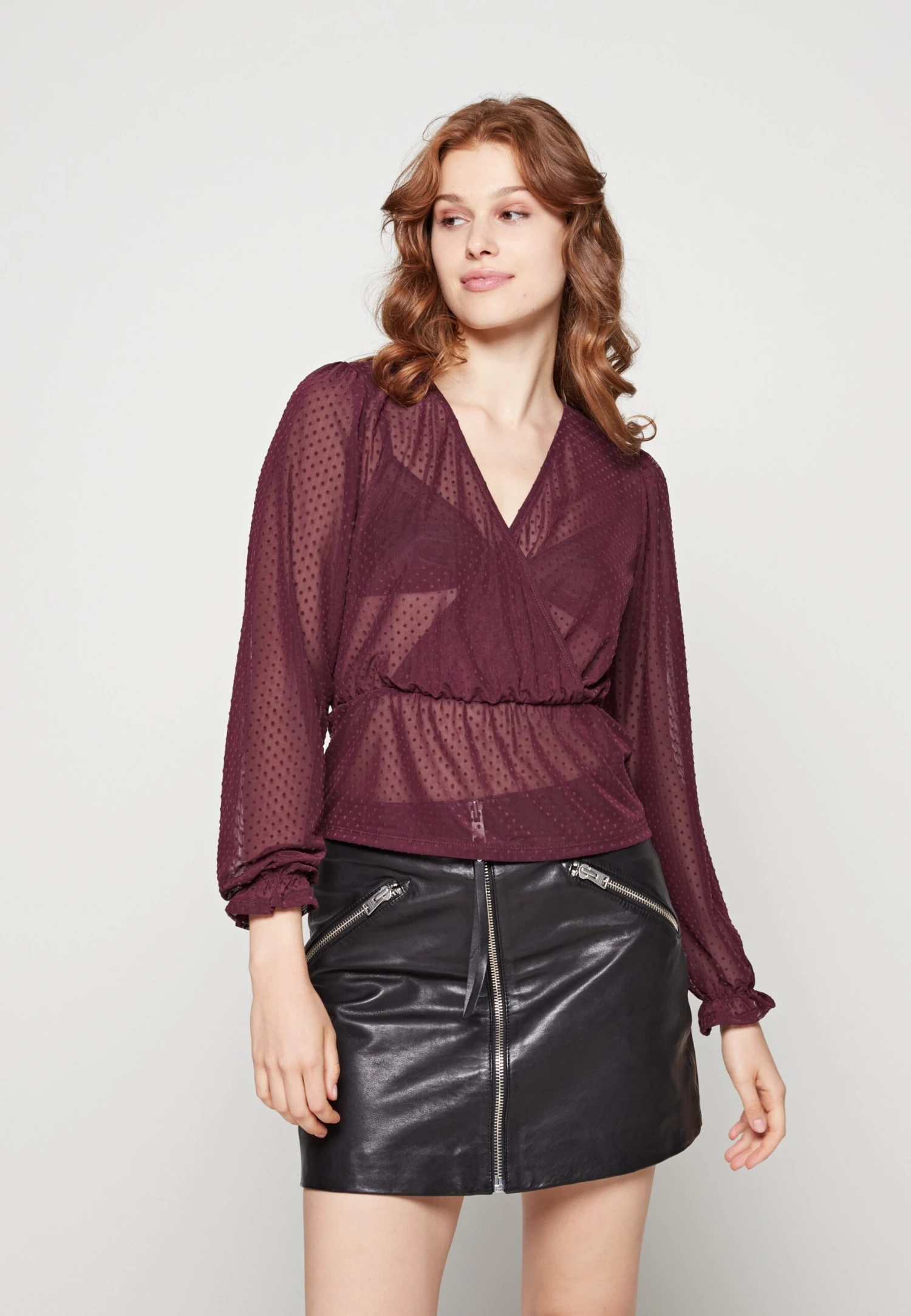 ONLY Onlcammi - T-Shirt À Manches Longues - Winetasting 3 ONLY Onlcammi - T-Shirt À Manches Longues - Winetasting