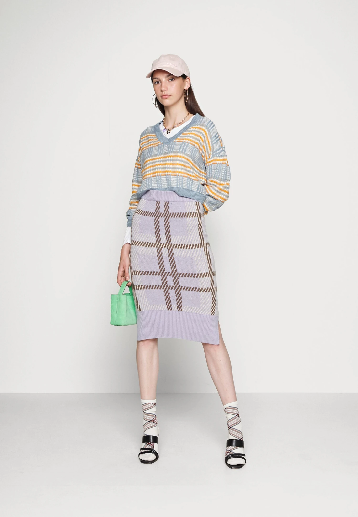 Noisy May Nmeinstein Structure - Pullover - Ashley Blue 4 Noisy May Nmeinstein Structure - Pullover - Ashley Blue – Image 2