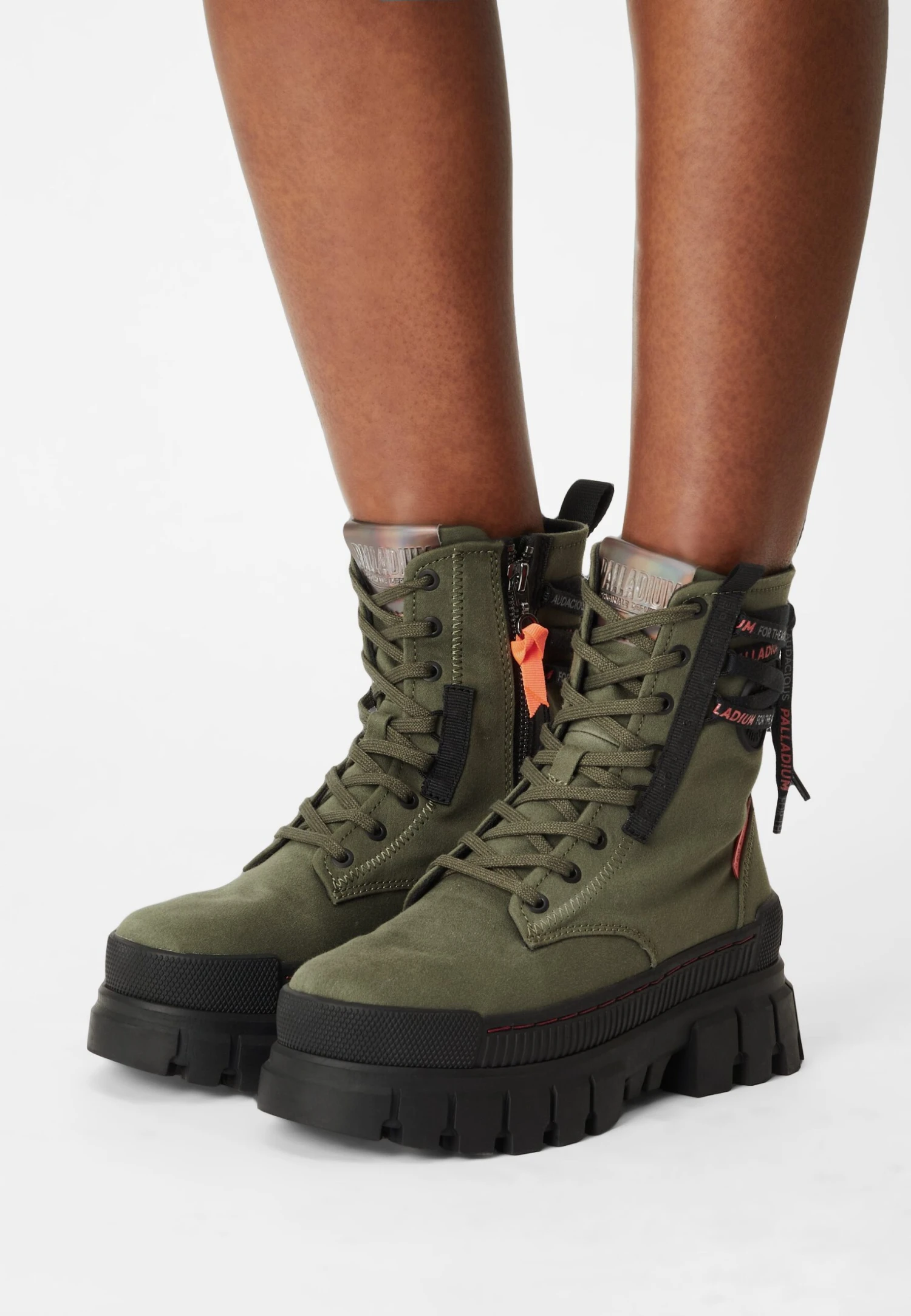 Palladium Vegan Revolt Boot Tx - Bottes À Lacets - Olive Night 3 Palladium Vegan Revolt Boot Tx - Bottes À Lacets - Olive Night