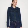 Nmdebra Jacket - Veste En Jean - Dark Blue Denim -Next Soldes 69e0907d63c44767819863613e4d189c