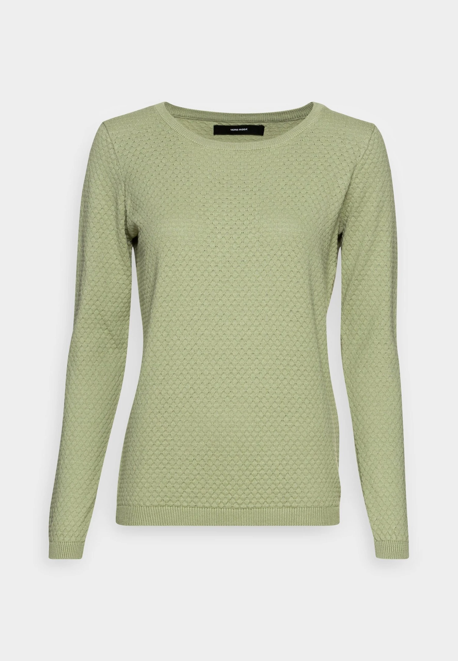 Vero Moda Petite Vmcare Structure O Neck - Pullover - Reseda 3 Vero Moda Petite Vmcare Structure O Neck - Pullover - Reseda