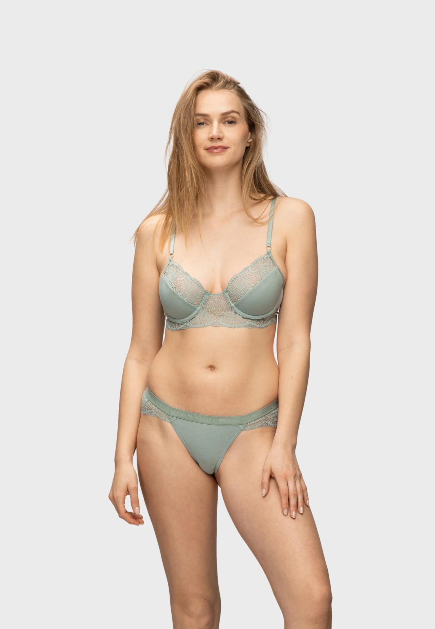 G String Disconnect Luminous Moss - String - Light Green 4 G String Disconnect Luminous Moss - String - Light Green – Image 2