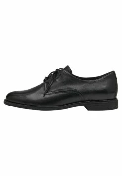 Tamaris Derbies - Black Leather -Next Soldes 6a4ea756b23d4ba2ba195d827b41ef34