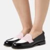 MSGM Loafers - Mocassins - Pink/Black/White -Next Soldes 6a548b6dc1cd4a3f8715fe376068c054