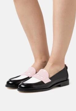 MSGM Loafers - Mocassins - Pink/Black/White