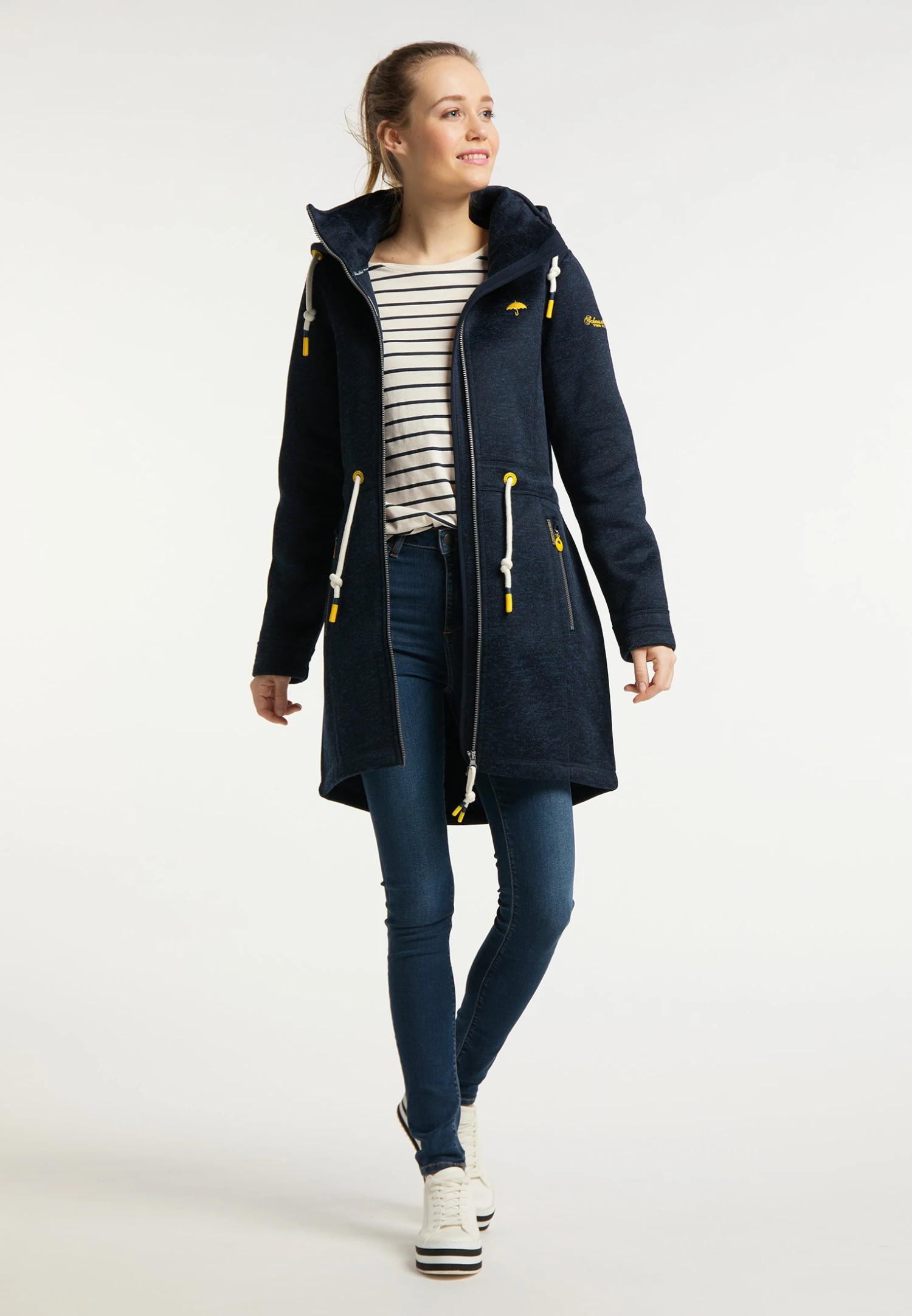 Schmuddelwedda Patten - Manteau D'Hiver - Marine Melange 4 Schmuddelwedda Patten - Manteau D'Hiver - Marine Melange – Image 2