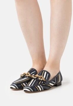 Tory Burch Jessa Loafer - Mocassins - Perfect Navy/Multi-Coloured