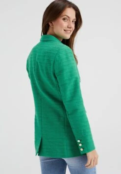 WE FASHION Regular Fit Bouclé - Manteau Court - Green -Next Soldes 6b6afb43f2e647b1b65cb33b77bae511