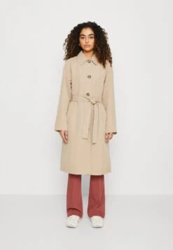 Vero Moda Vmtessasofia Long - Trench - Silver Mink
