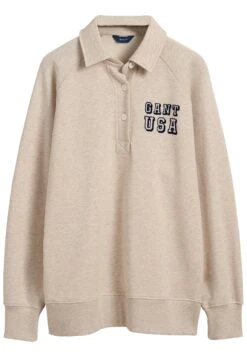 Gant Usa Rugger - Sweatshirt - Light Beige Melange -Next Soldes 6d61c9007c8f410ba9a21a0f62cdc3dc