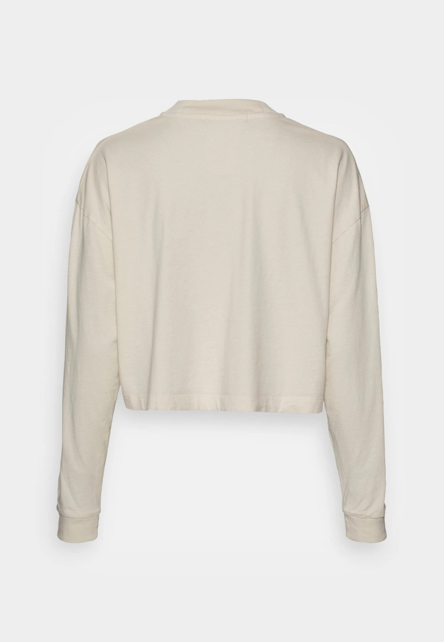 Calvin Klein Jeans Monologo Long Sleeves Tee - T-Shirt À Manches Longues - Eggshell 4 Calvin Klein Jeans Monologo Long Sleeves Tee - T-Shirt À Manches Longues - Eggshell – Image 2