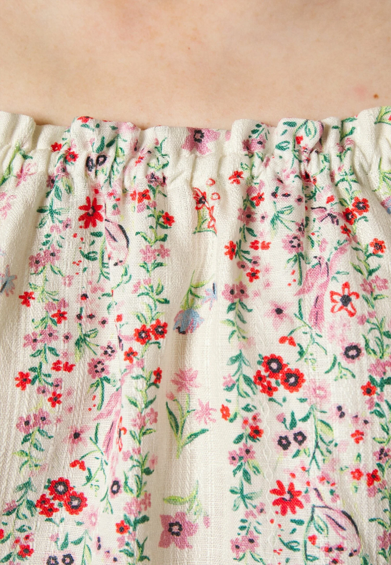 See By Chloé Blouse - Multicolor White 7 See By Chloé Blouse - Multicolor White – Image 5