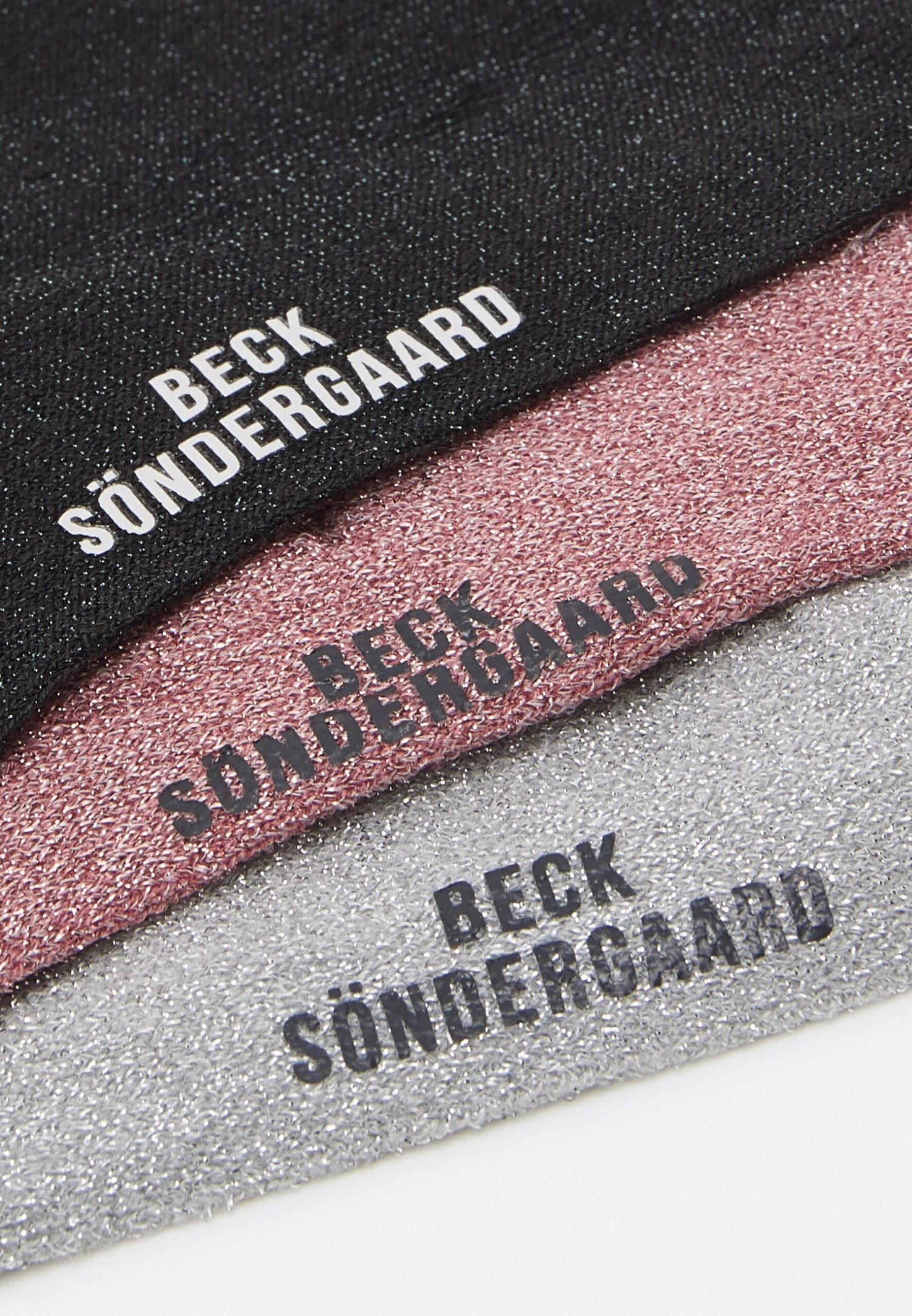 Becksöndergaard Dina Solid Mix 3 Pack - Chaussettes - Black/Grey/Mauve 4 Becksöndergaard Dina Solid Mix 3 Pack - Chaussettes - Black/Grey/Mauve – Image 2