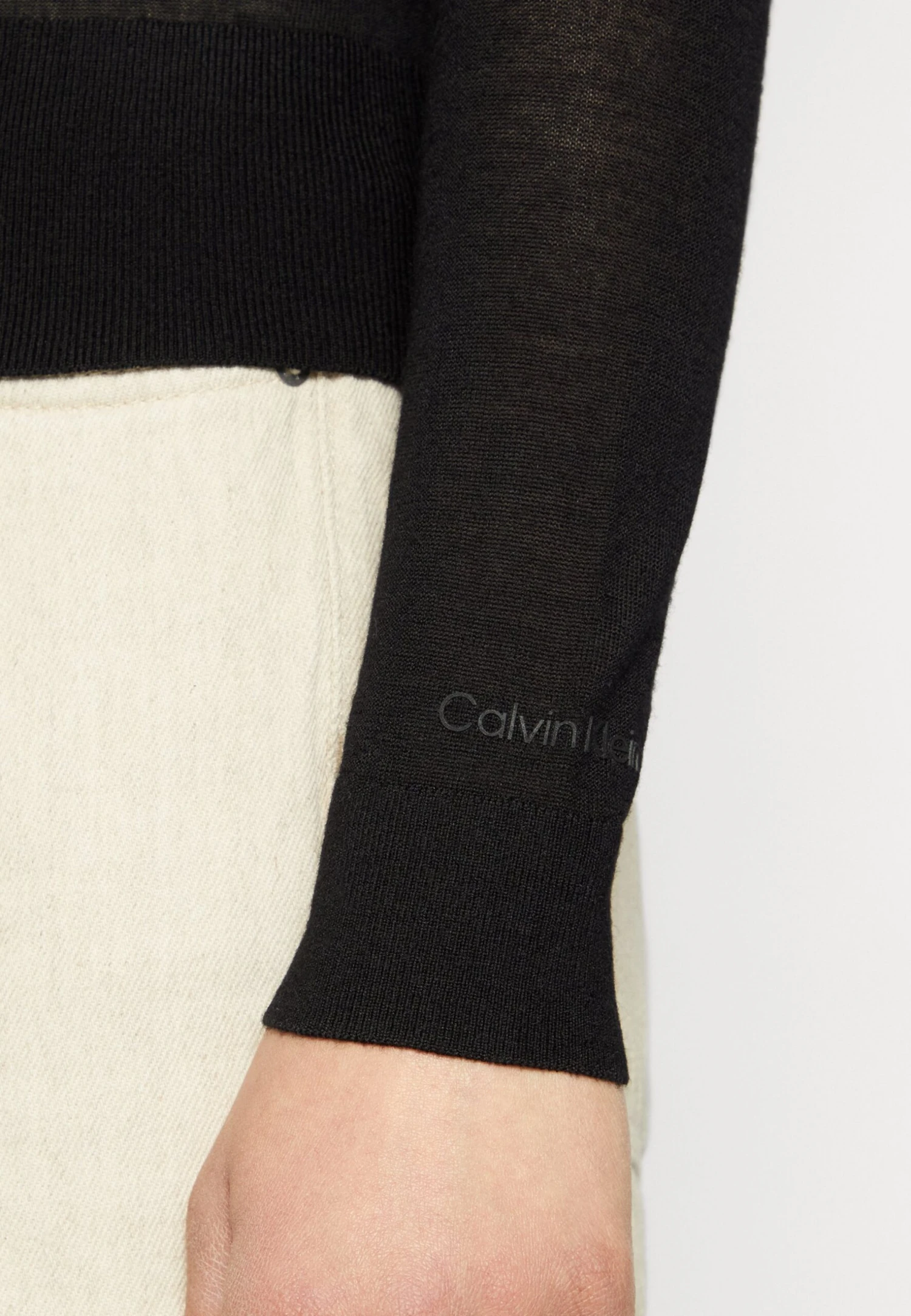 Calvin Klein Cardigan - Gilet - Black 8 Calvin Klein Cardigan - Gilet - Black – Image 6