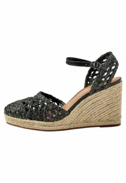 Next Signature Macramé Standard - Escarpins À Plateforme - Black