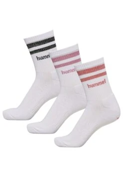 Hummel 3 Pack - Chaussettes - Mix Ash Rose Renaissance