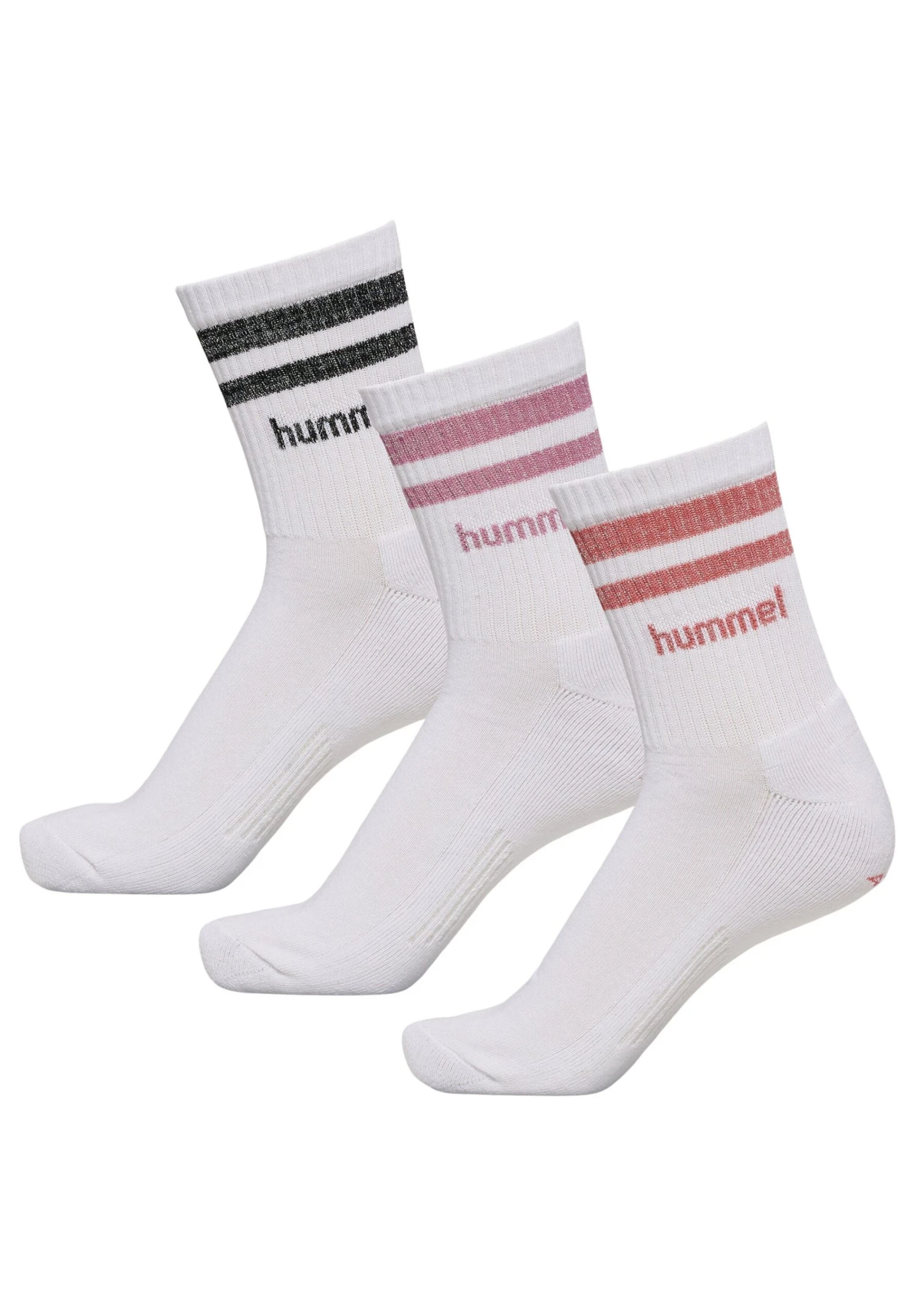 Hummel 3 Pack - Chaussettes - Mix Ash Rose Renaissance 3 Hummel 3 Pack - Chaussettes - Mix Ash Rose Renaissance