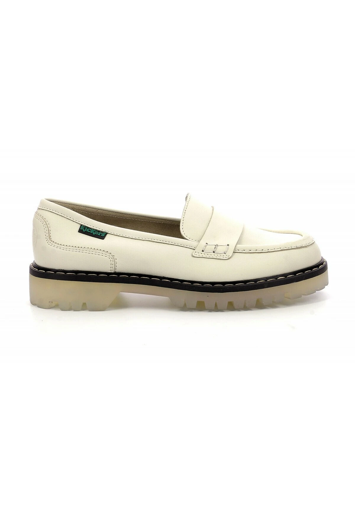Kickers Deck - Mocassins - Blanc 7 Kickers Deck - Mocassins - Blanc – Image 5